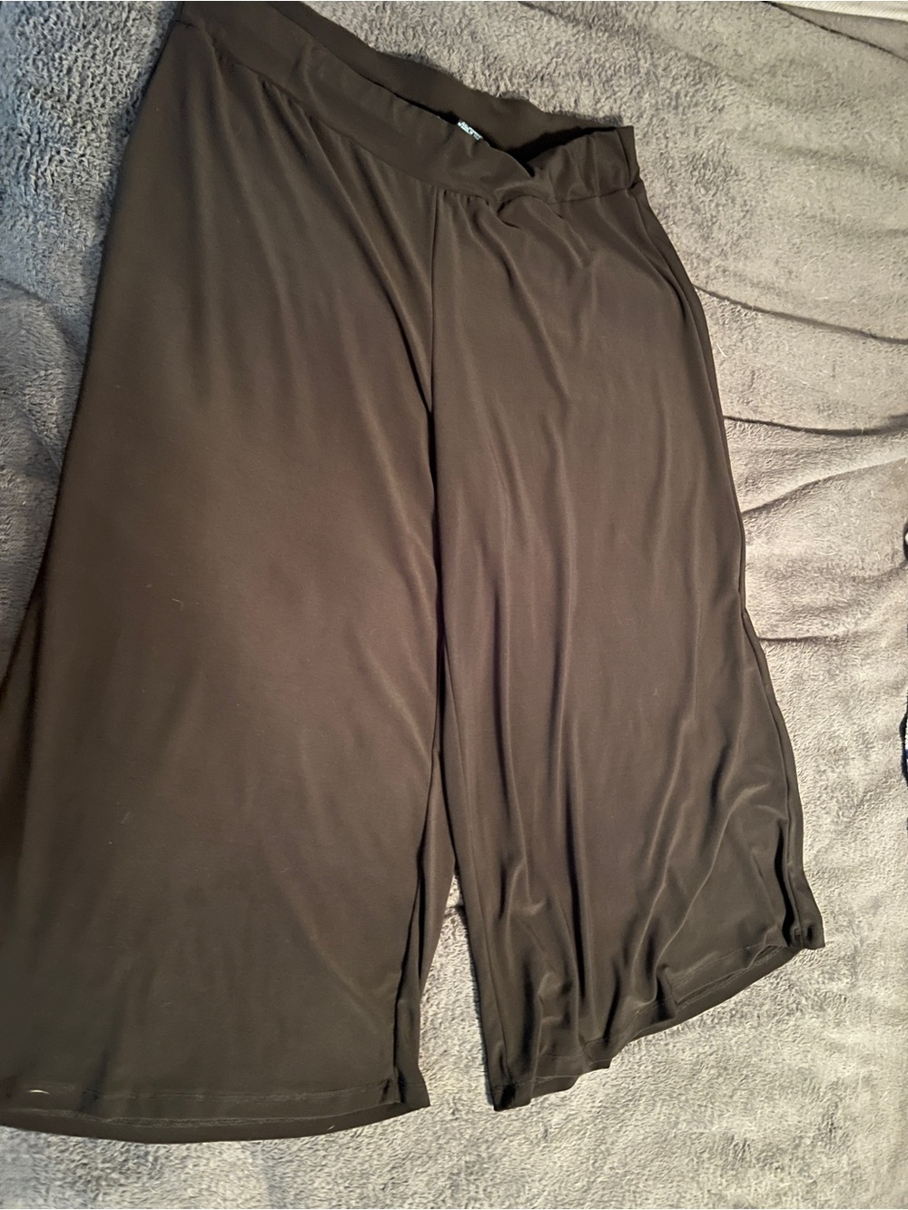 Saint Tropez West Black Wide-Leg Lounge Pants